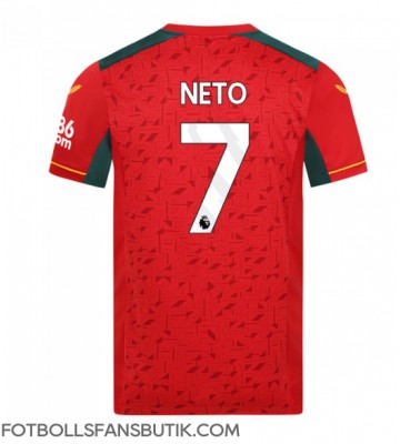 Wolves Pedro Neto #7 Replika Bortatröja 2023-24 Kortärmad